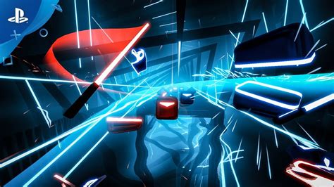 Beat Saber: Een VR-ritmegame met gloeiende energie en futuristische actie!